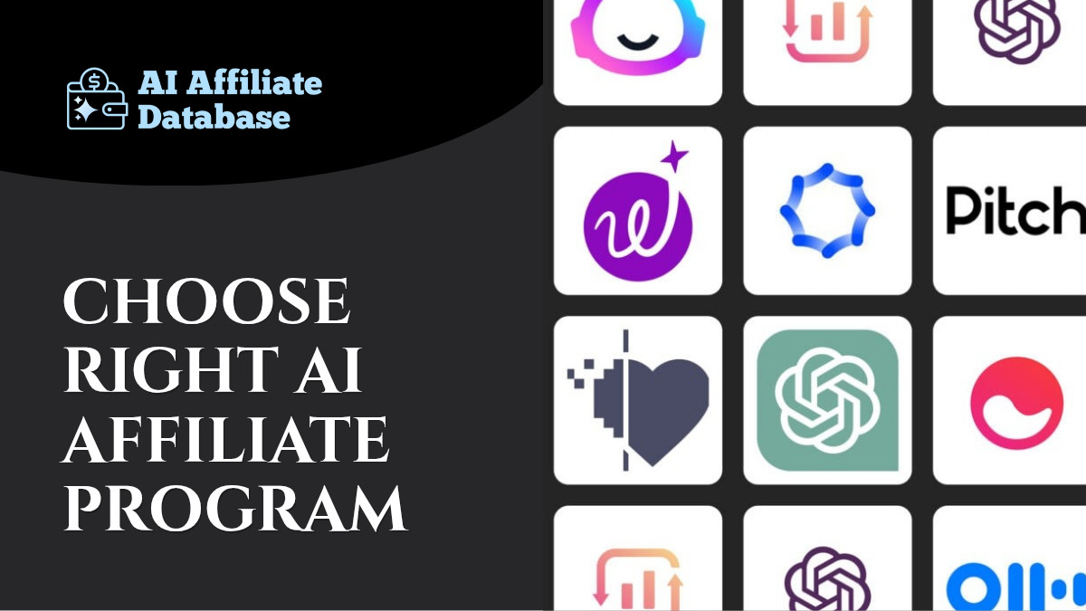 how to choose ai affiliate program